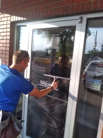 Office cleaning service example